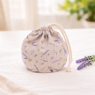 Μπομπονιέρα Πουγκί Lavender-331073_13x14